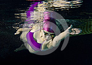 Female Swimmer photo