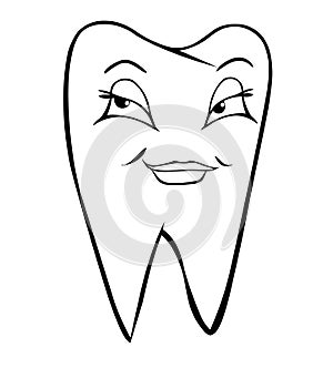 Female tooth