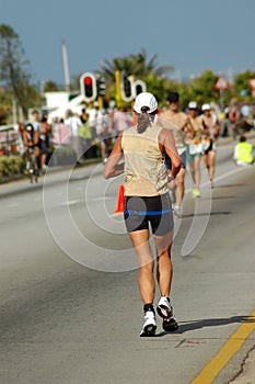 Female triathlete
