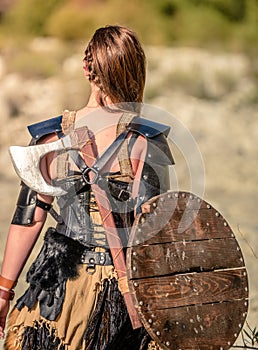 Female Viking Character