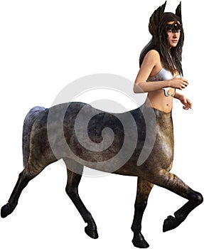 Female Woman Centaur Horse, Isolated photo