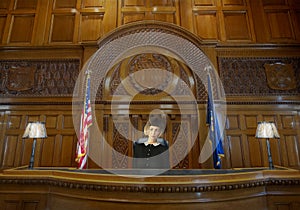 Female Woman Judge, Law, Courtroom