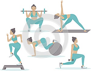 Female workout set