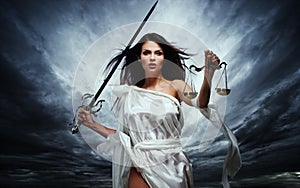 Femida, Goddess of Justice photo