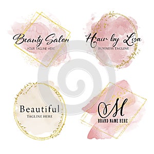 Feminine business badges