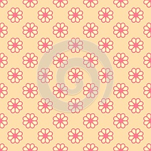 Feminine seamless pattern