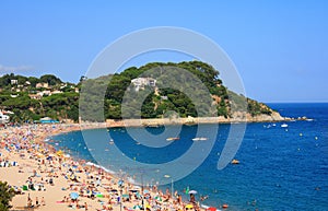 Fenals beach (Costa Brava, Spain) photo