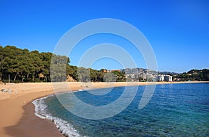 Fenals beach (Costa Brava, Spain) photo