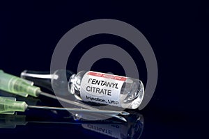 Fenatnyl Citrate With Filter Syringe Needles