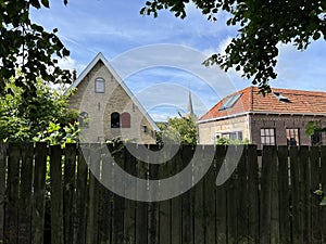 Fence around the old city of Franeker