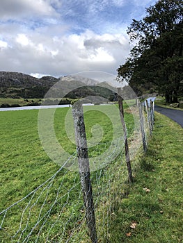 Fence at the contry side of Norway