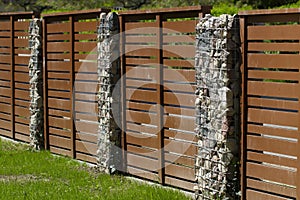 Fence in a countryside