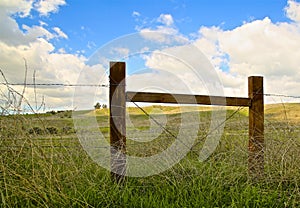 Fence gate Happy Camp Canyon Moorpark California