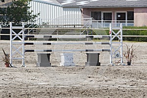 Fence for horse jumping