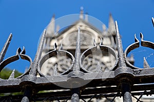 Fence Outside Notre Dame in 2015