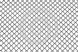 Fence from steel mesh