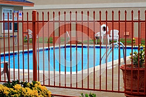 Fenced Swimming Pool