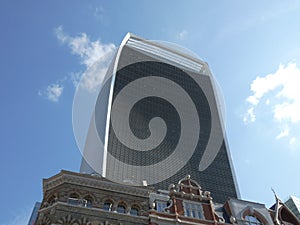 The Fenchurch Building (The Walkie-Talkie) in London England United Kingdom