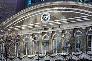 Fenchurch Street Station in London, UK