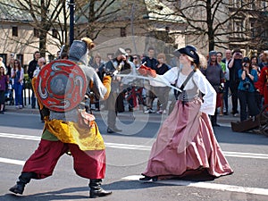 Fencing, Lublin, Poland