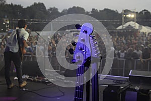 Fender Guitar on Stage