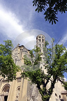 Fenestrelle Tower, Saint-Theodorit Cathedral, Uzes, Gard, France photo