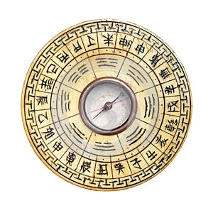 Feng Shui Compass Isolated
