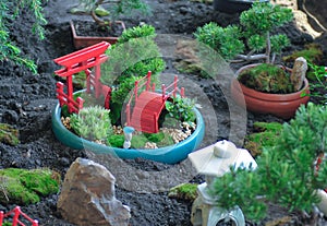 A Feng-shui garden