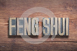 Feng shui on wood