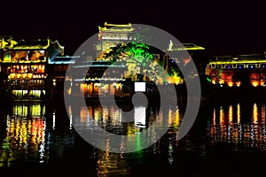 Fenghuang Ancient City, as a national historical and cultural city, the first batch of strong tourist counties in China