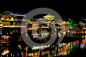 Fenghuang Ancient City, as a national historical and cultural city, the first batch of strong tourist counties in China