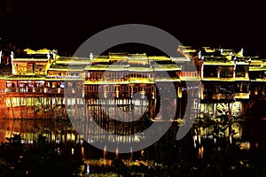 Fenghuang Ancient City, as a national historical and cultural city, the first batch of strong tourist counties in China