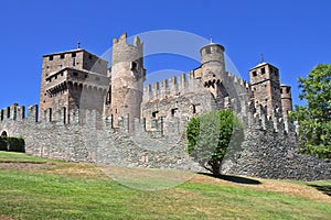 Fenis castle - Aosta - Italy