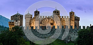 Fenis Castle, Aosta Valley