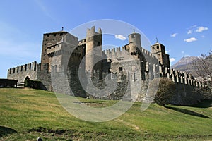 Fenis castle photo