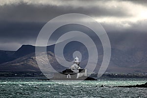 Fenit lighthouse (little Samphire island)