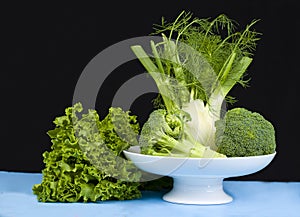 Fennel/Broccoli,Lettuce