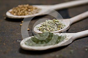 Fennel, Coriander & Dry Parsley