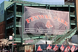 FENWAY PARK, Boston, Ma, sign