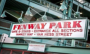 Fenway Park Stadium