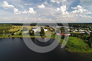 Ferapontov Monastery from a bird's eye view