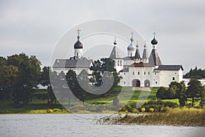 The Ferapontov Monastery on the Borodaevsky Lake. Vologda. Russia