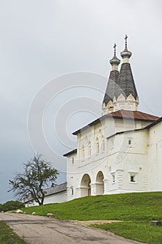 The Ferapontov Monastery. Vologda. Russian landscape