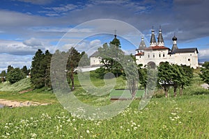 Ferapontovo Monastery in Russia