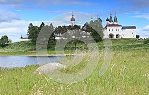 Ferapontovo Monastery in Russia