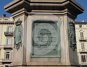 Ferdinando di Savoia monument in Turin