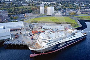 Ferguson Marine shipbuilding to be nationalised by Scottish UK government building Calmac ferry