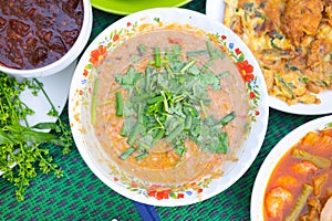 Fermented fish spicy dip photo