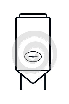 Fermenter brewery tank icon