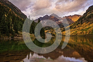 Fern Lake in Rocky Mountain National Park